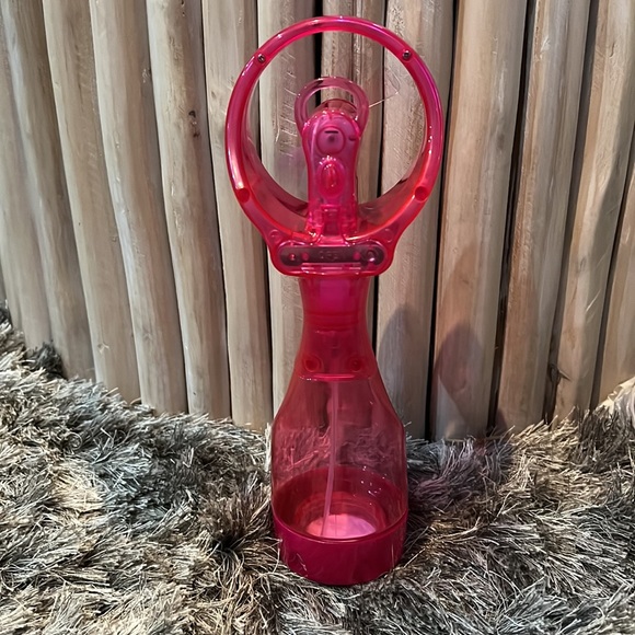 O2COOL deluxe handheld  misting fan pink - Picture 2 of 7